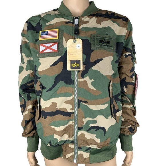 Alpha Industries L2B Flex Jacket Flight Reversible - Picture 2 of 10